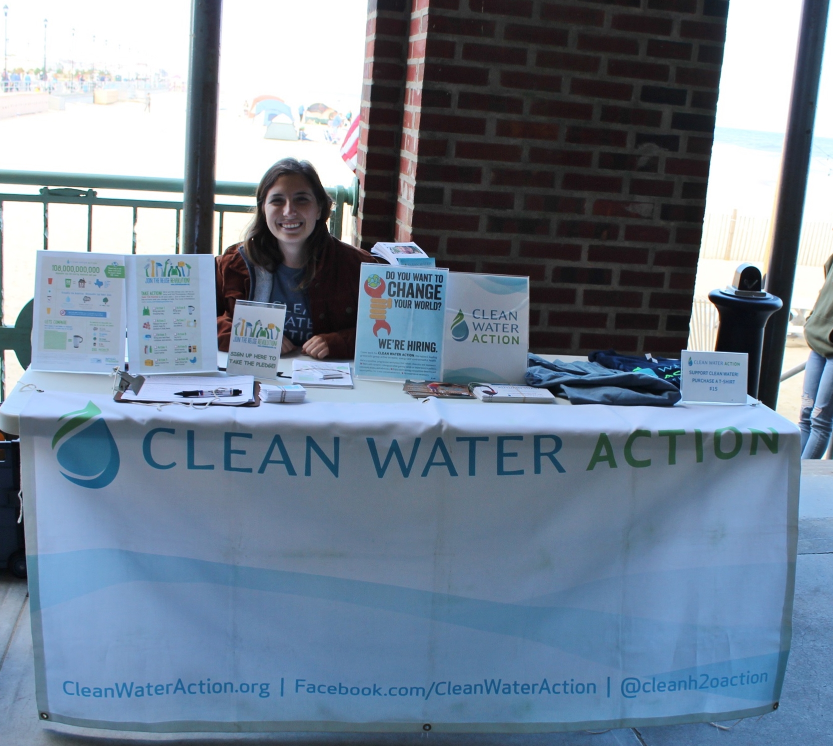 Clean Water Action_Tabling_Indian Summer_Photo by Jenny Vickers