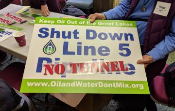 Shut Down Line 5 - No Tunnel