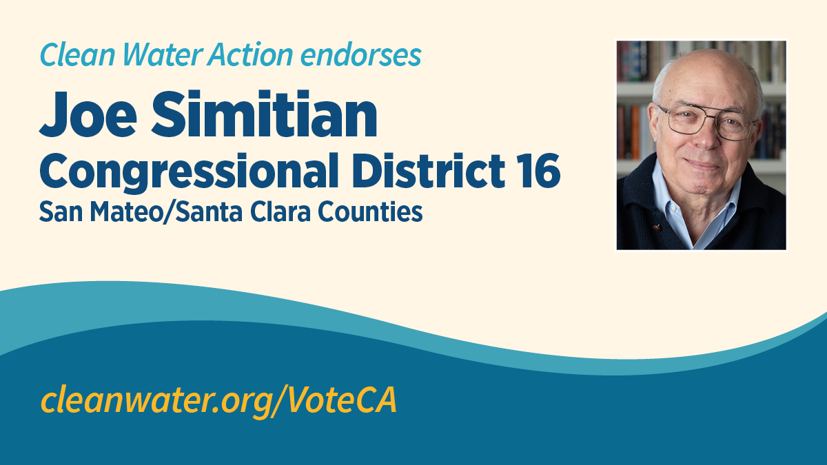 CA Endorsement - Joe Simitian Congressional District 16