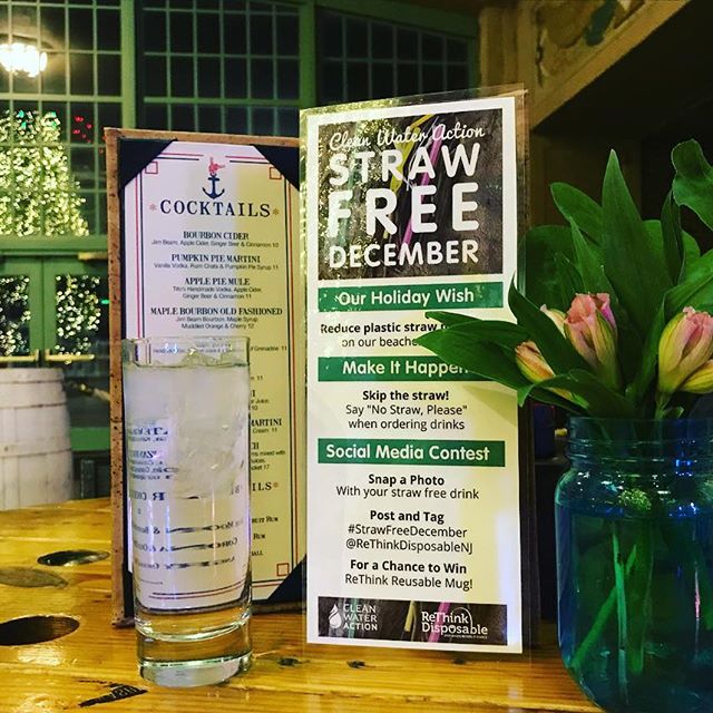New Jersey_Rethink Disposable_Straw Free December_Clean Water Action