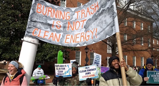Burning trash is not clean energy