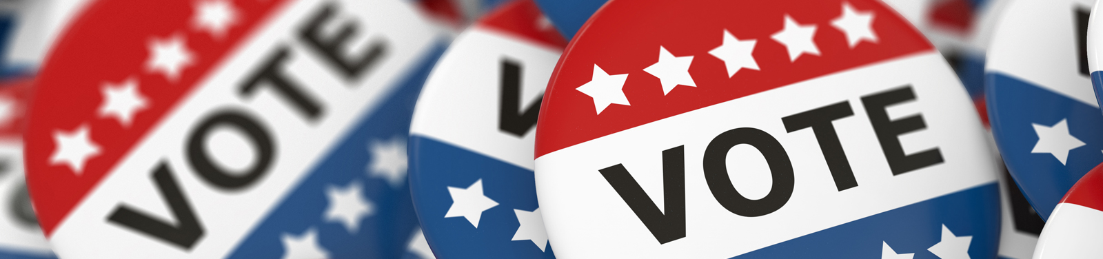 Vote pins. Credit: luismmolina / iStockPhoto