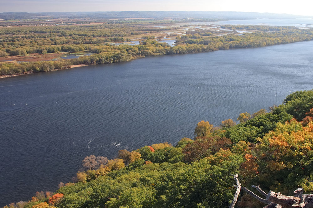 Mississippi River in Minnesota, photo: istock