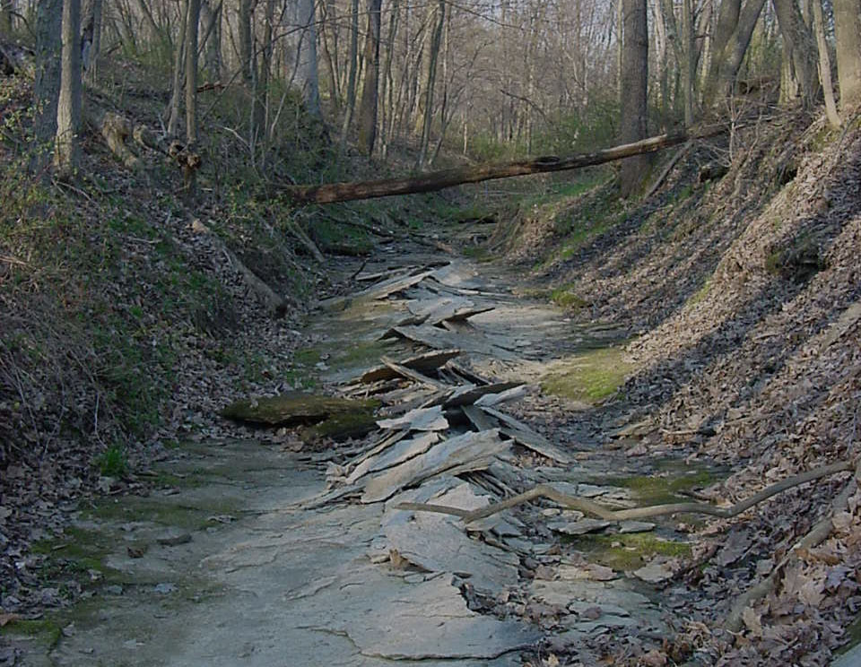 Cracked shale streambed photo: Mark Hersh from the Raymond Proffitt Foundation Cracked shale streambed photo: Mark Hersh from the Raymond Proffitt Foundation