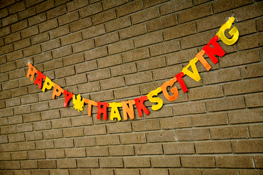 Happy Thanksigivng. Photo credit  Joey Rozier, Flickr