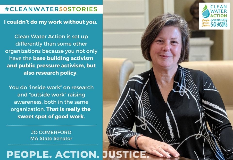 Clean Water 50 Stories: Senator Jo Comerford Clean Water 50 Stories: Senator Jo Comerford