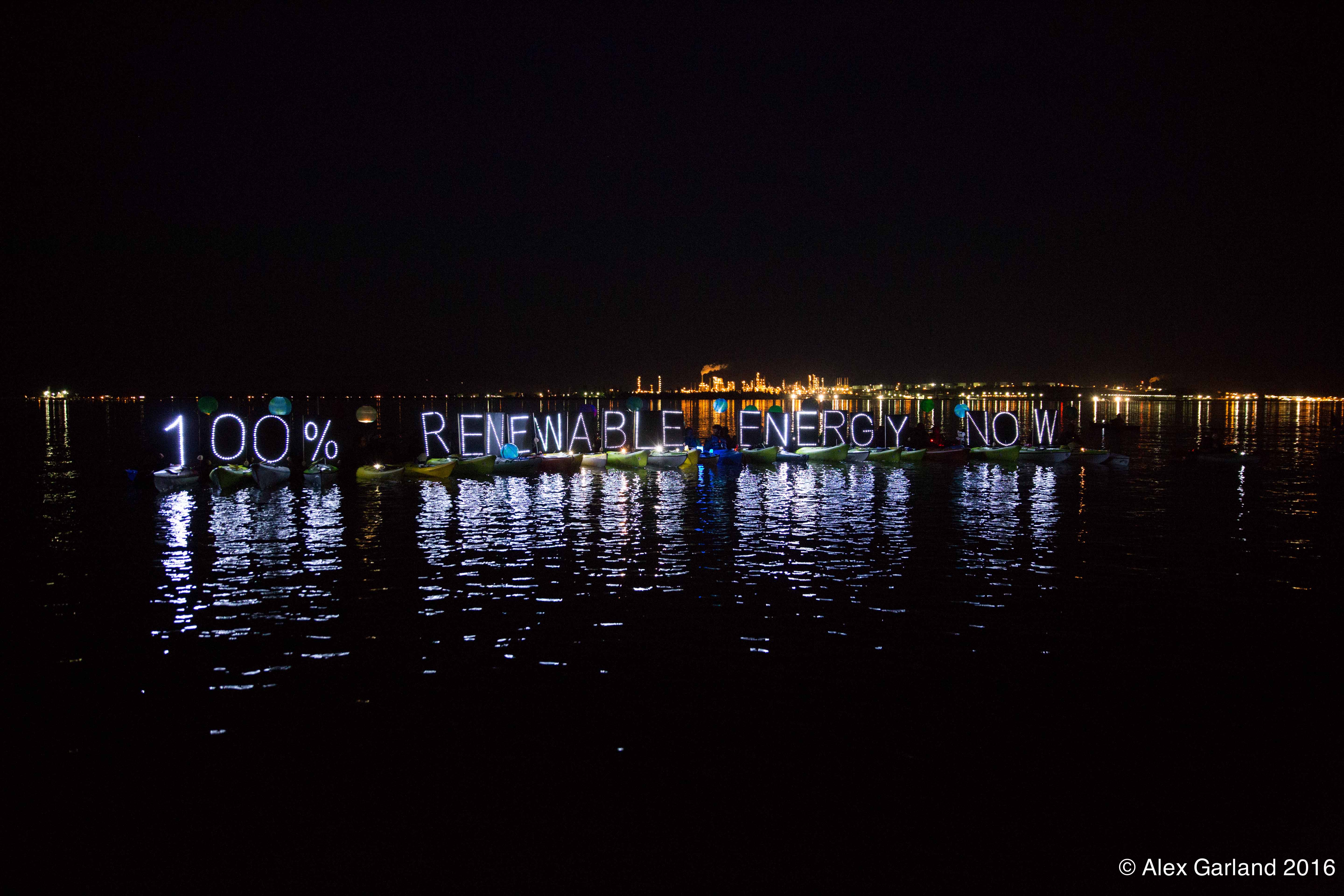 Renewable Energy Now! Photo credit: Alex Garland, 2016