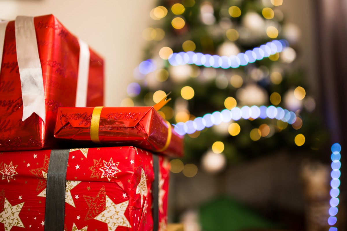 wrapped presents wrapped presents