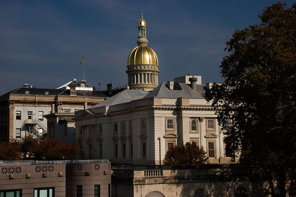 Image of Trenton Capitol, NJ. Creative Commons.